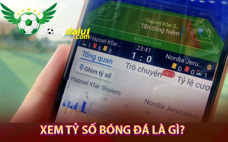 Xem tỷ số bóng đá là gì?