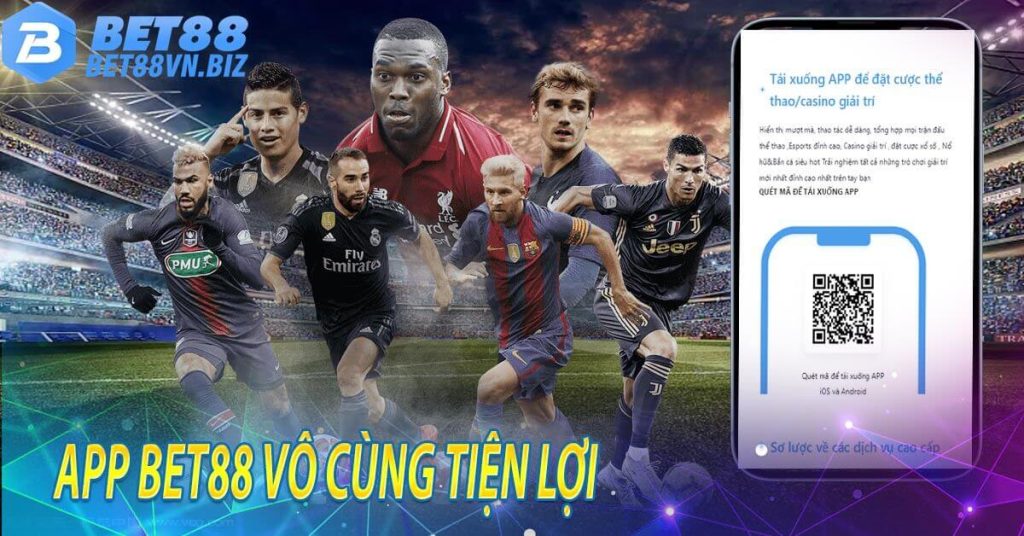 App bet88 vô cùng tiện lợi