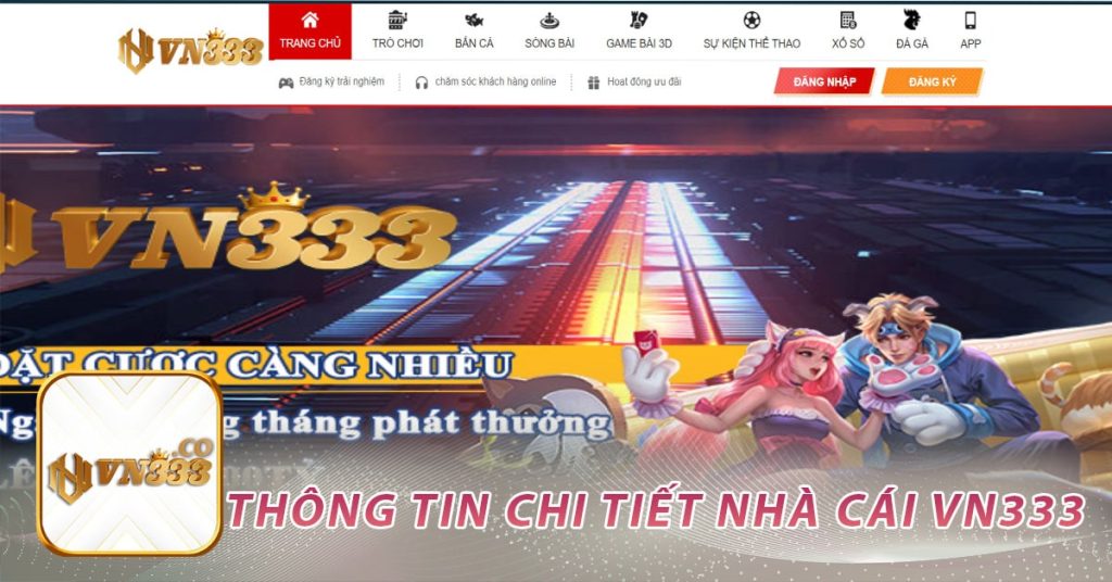 Thông tin chi tiết nhà cái VN333