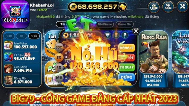 Giới thiệu về cổng game Big79 huyền thoại