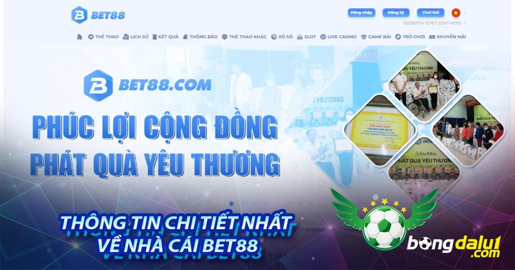 Thông tin chi tiết nhất về nhà cái Bet88