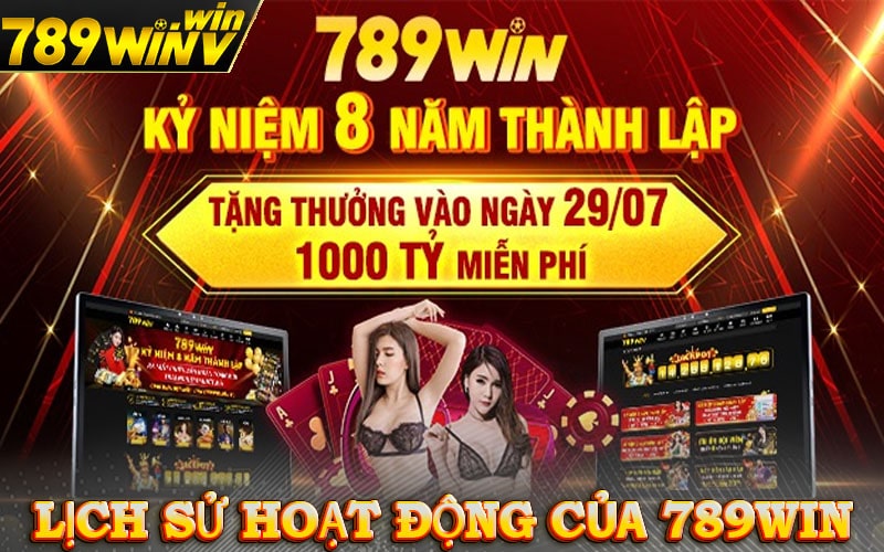 Lịch sử hoạt động trên thị trường của 789win