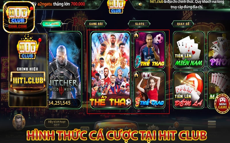 Top 4 hình thức cá cược hấp dẫn nhất hit club