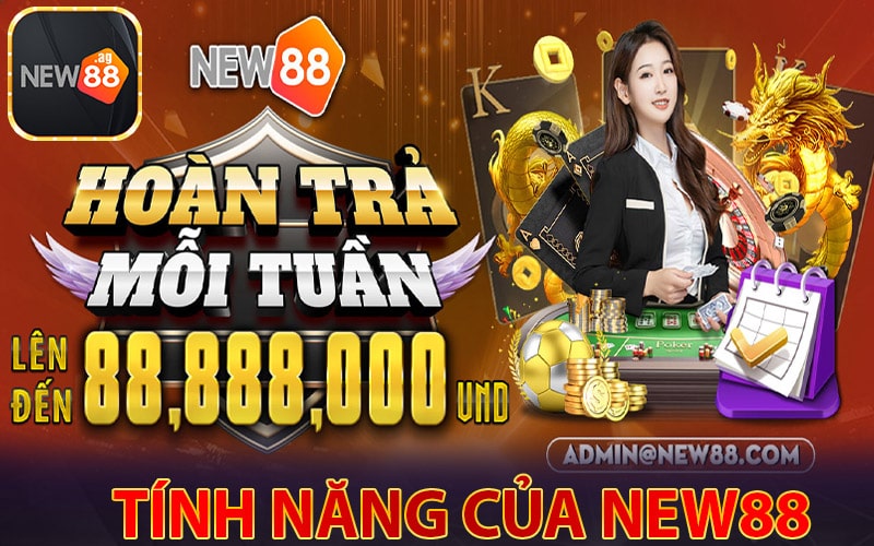 Những tính năng nổi trội chỉ có ở nhà cái online New88