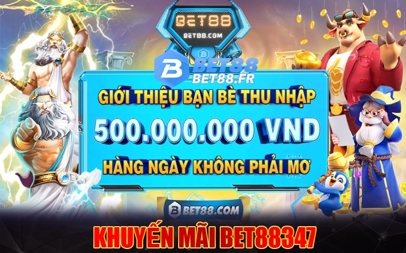 Khuyến mãi bet88347 tặng 188k chào mừng tân thủ 