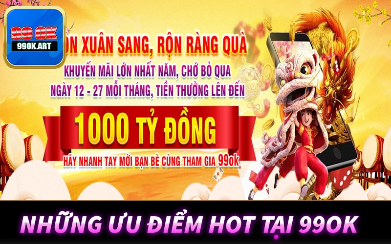 Tổng hợp những điểm nổi bật tại sân chơi 99ok 