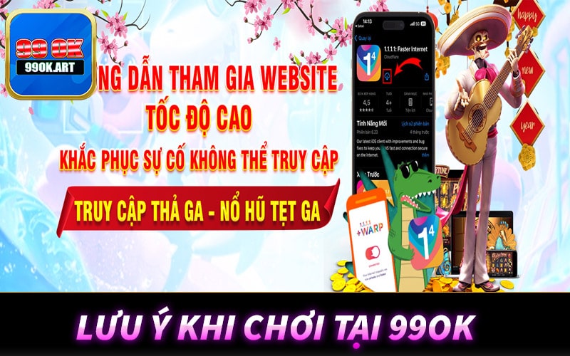 Lưu ý khi khách hàng tham gia cá cược tại 99ok 