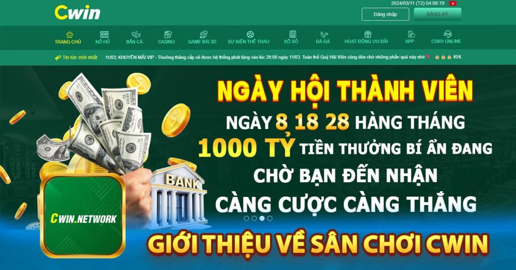 Giới thiệu về sân chơi Cwin